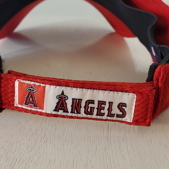 New Era Los Angeles Angels Visor Adjustable Cap Red. NWOT - Picture 5 of 9